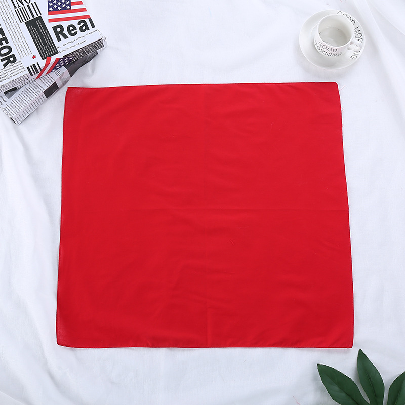 Headscarf Cotton Solid Color R - Bandana Blank White recension och pris