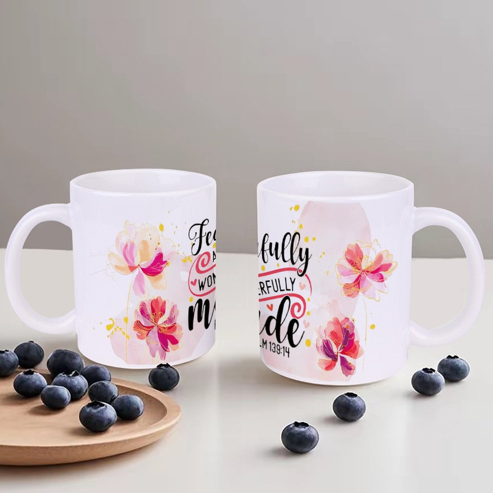 Fearfully And Wonderfully Made - Sublimation Mug White recension och pris