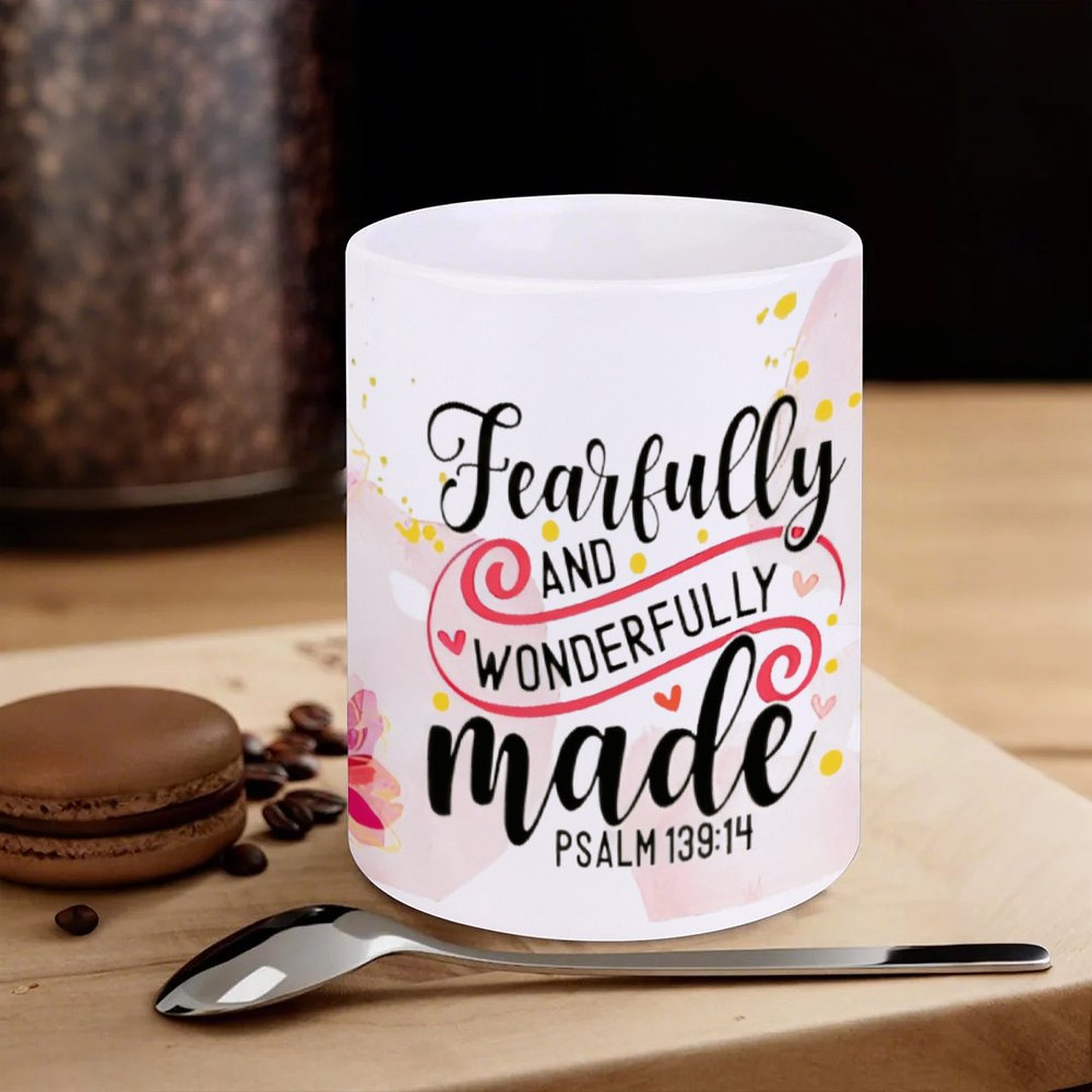 Fearfully And Wonderfully Made - Sublimation Mug White recension och pris