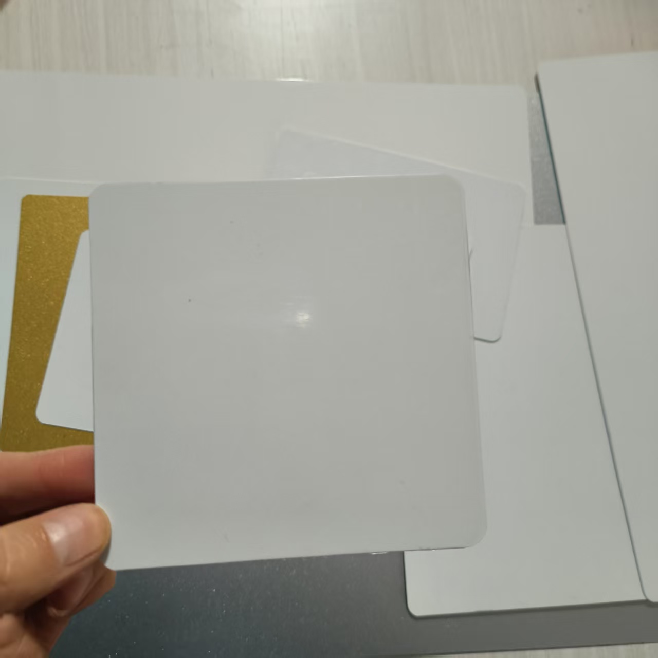 Sublimation Blank metal Alumin - Puzzle Blank White recension och pris