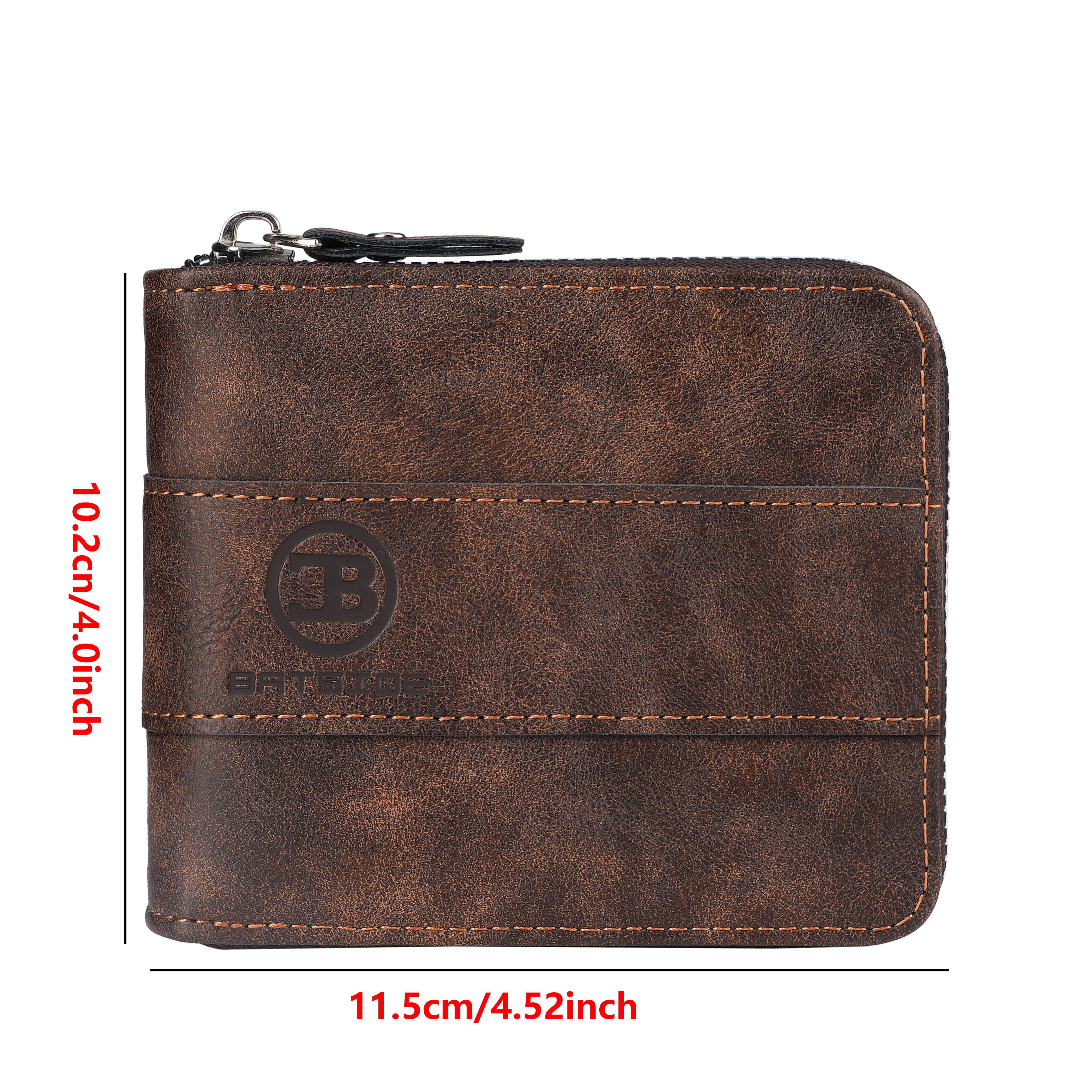 New Men's Zipper Card Holder C - Photo Acrylic Block recension och pris