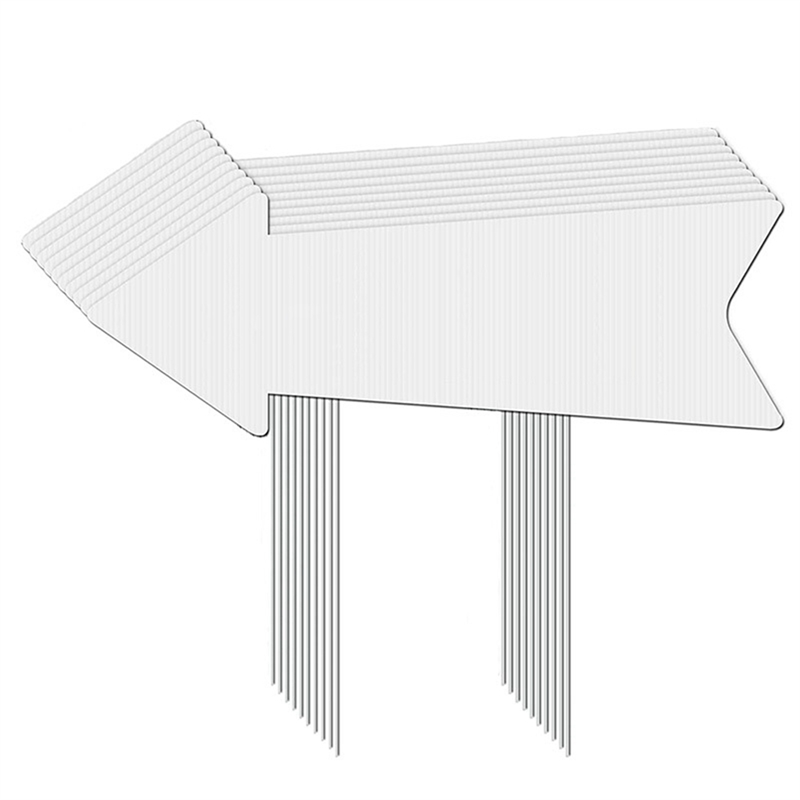 HRBAJ-Directional Arrows Signs - Yard Sign Blank recension och pris