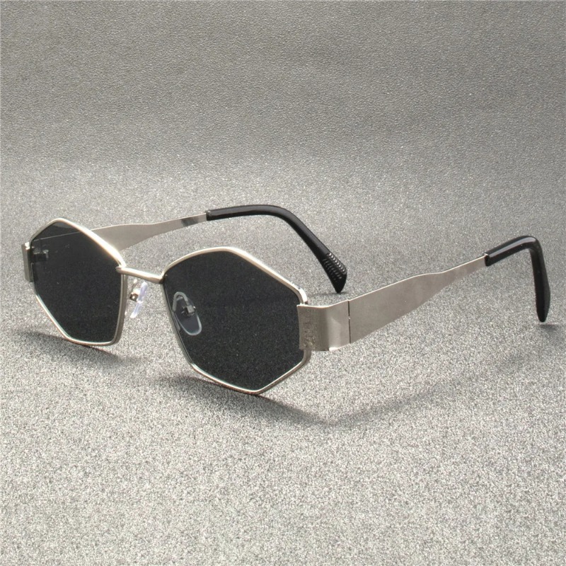 Vintage Punk Style Sunglasses  - Metal Photo Panel recension och pris