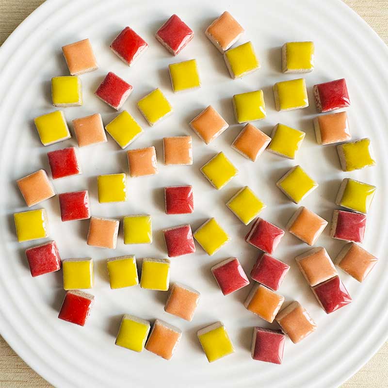 DIY 100g Ceramic Mosaic Tiles  - Ceramic Tile Blank recension och pris