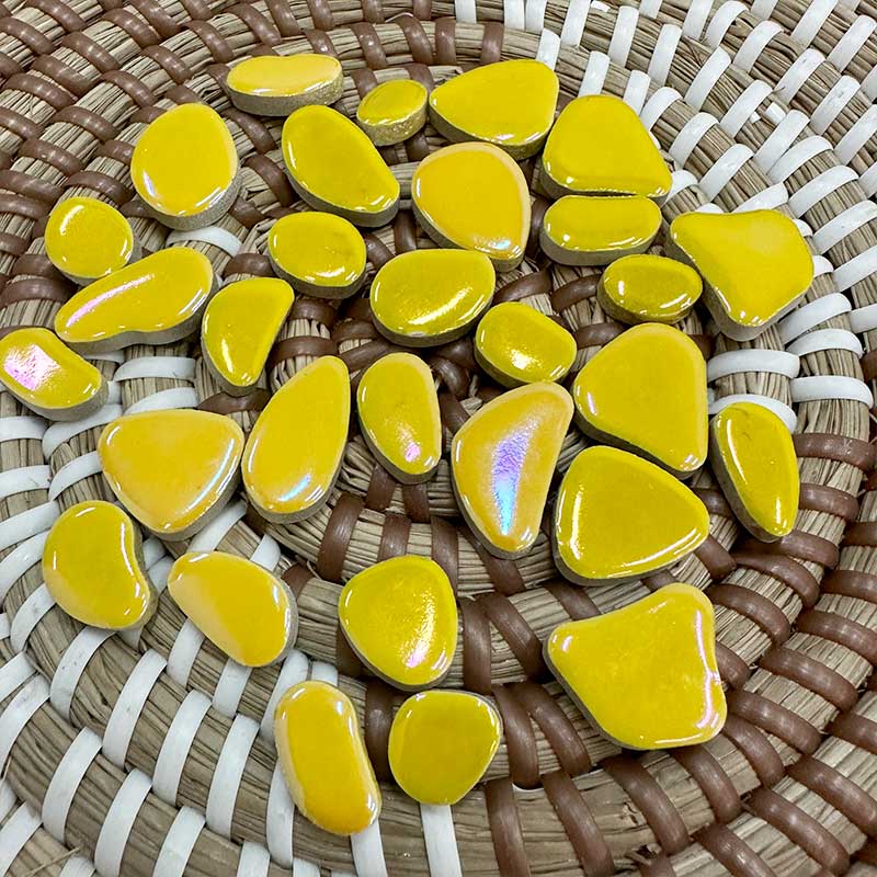 50g Porcelain DIY irregular Ph - Ceramic Tile Blank recension och pris