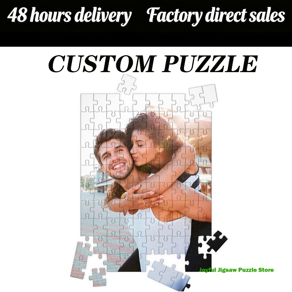 Personalized Photo Puzzle Cust - Puzzle Blank White recension och pris