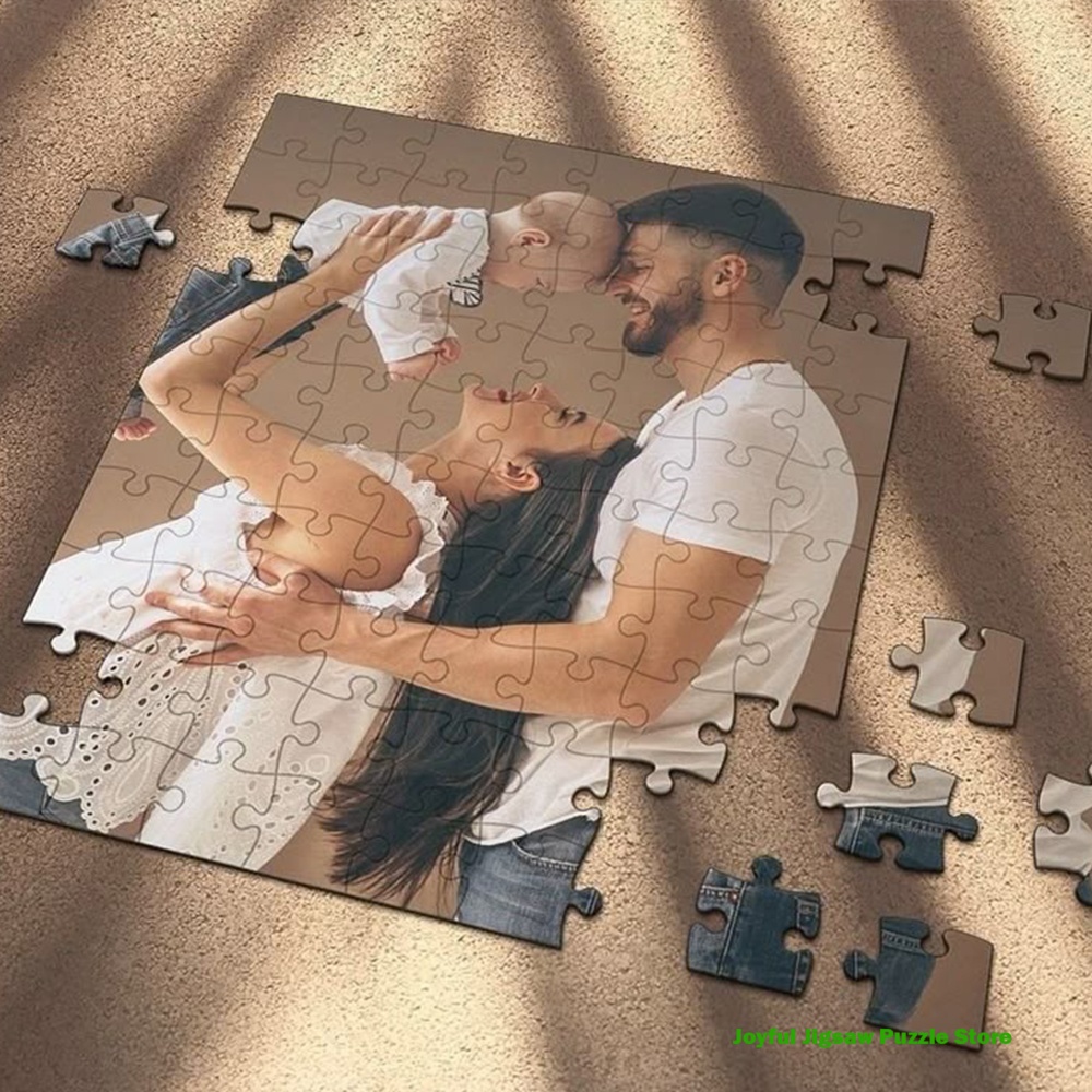 Personalized Photo Puzzle Cust - Puzzle Blank White recension och pris