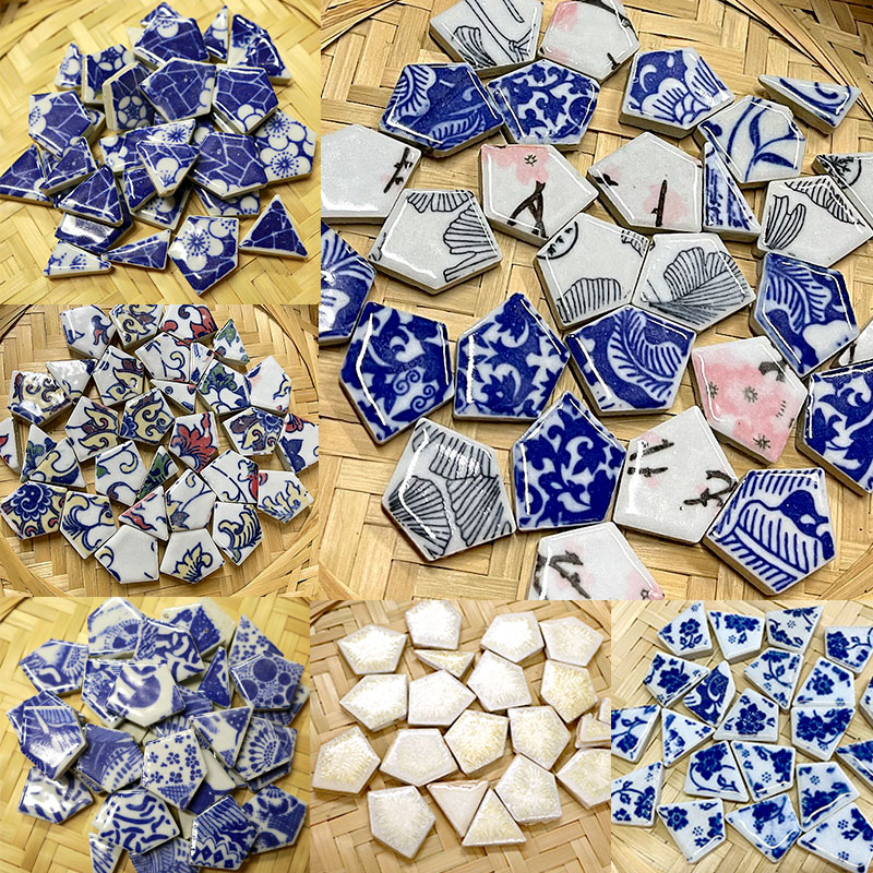 100g Oval Ceramic Mosaic Tiles - Ceramic Tile Blank recension och pris