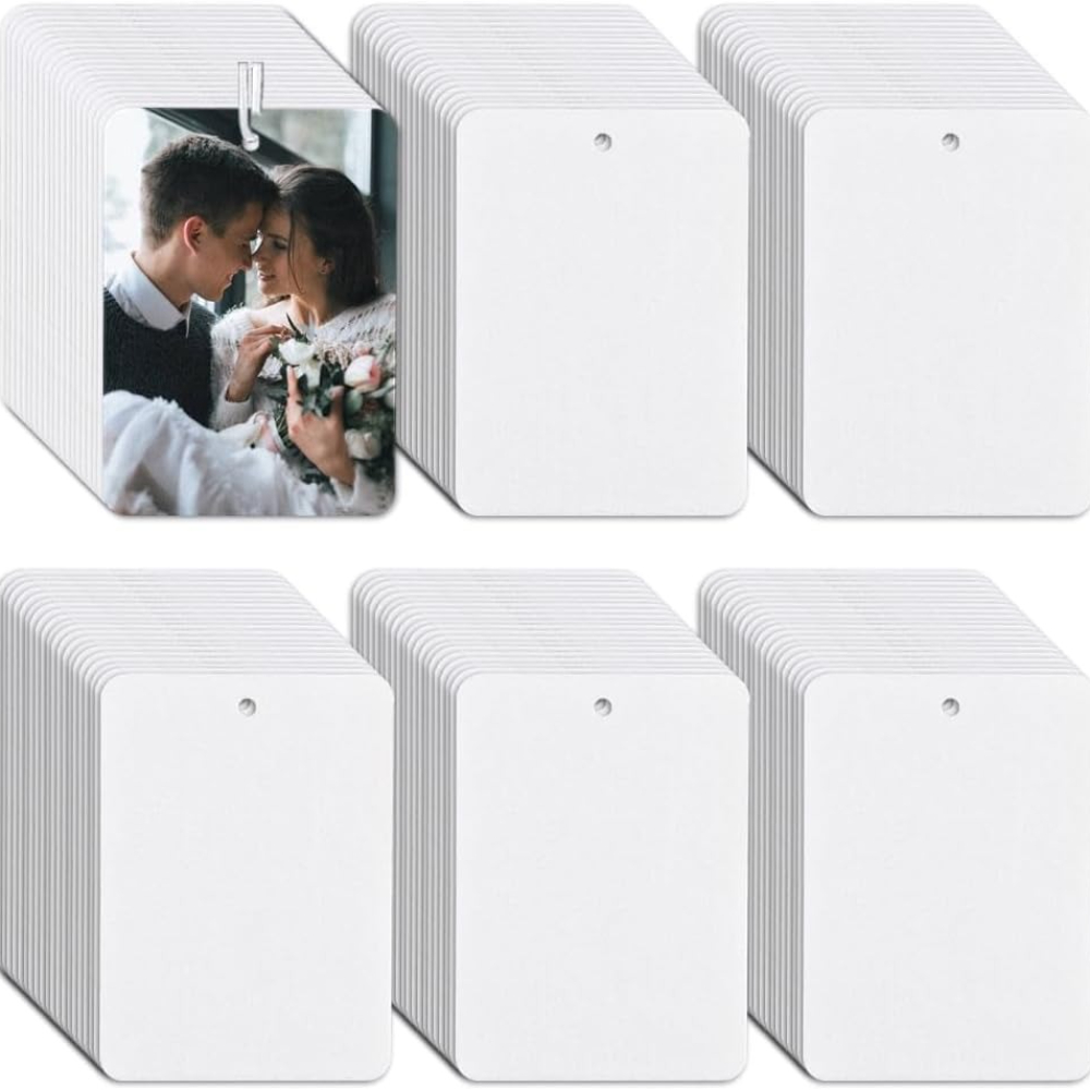20pcs Sublimation Air Freshene - Puzzle Blank White recension och pris