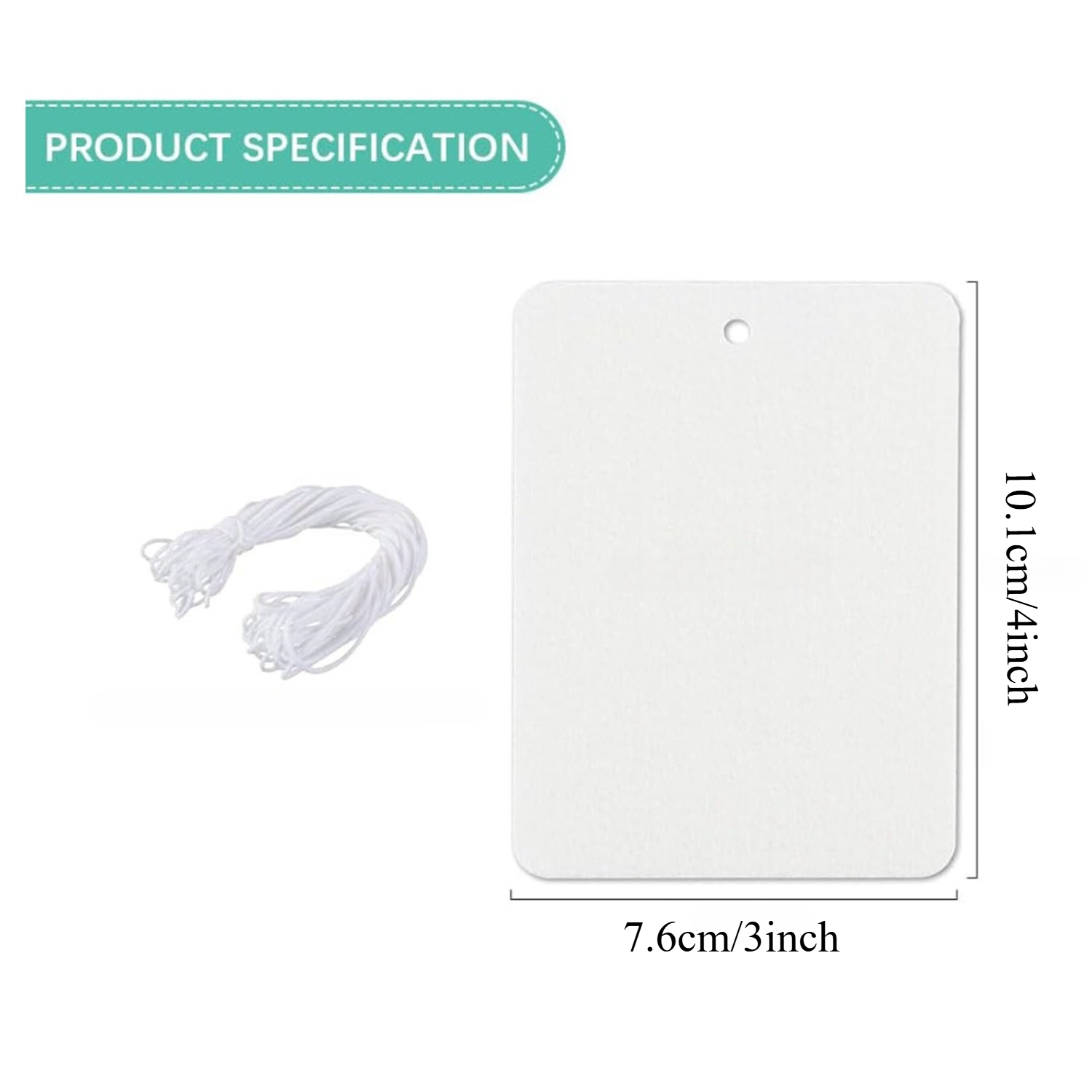 20pcs Sublimation Air Freshene - Puzzle Blank White recension och pris