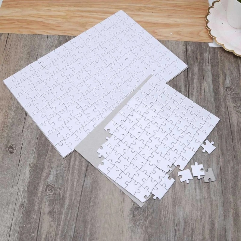 10sheets/lot Printable Jigsaw  - Puzzle Blank White recension och pris