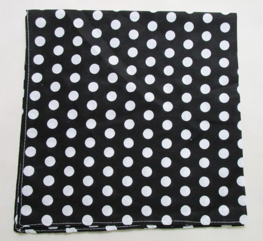 2025 New Fashion Cotton Black  - Bandana Blank White recension och pris