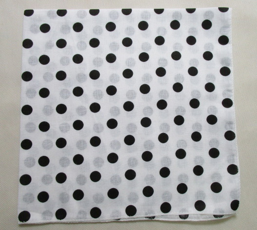 2025 New Fashion Cotton Black  - Bandana Blank White recension och pris