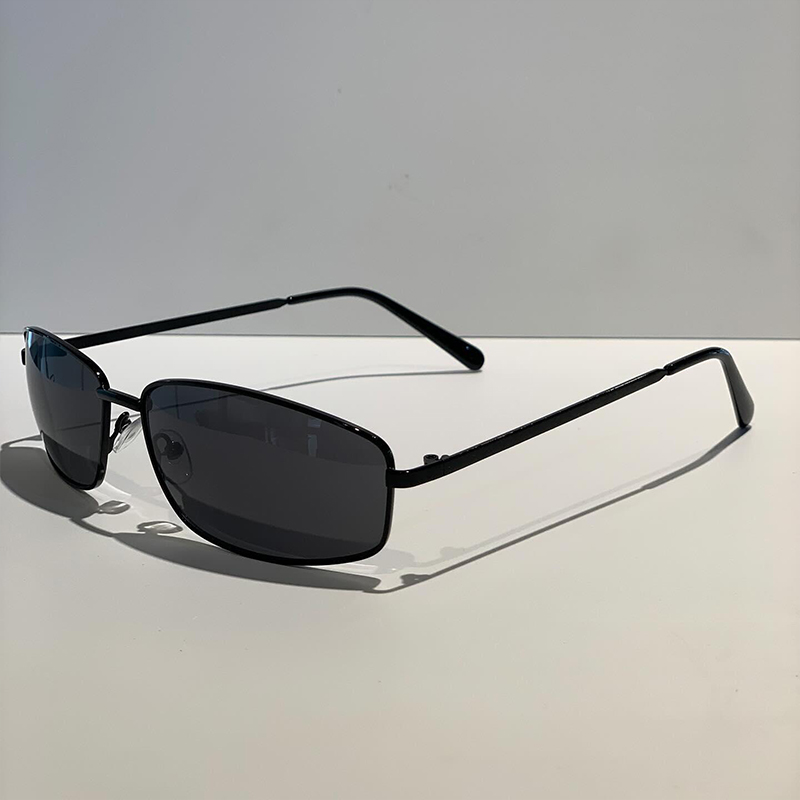 Women's y2k Sunglasses Stylish - Metal Photo Panel recension och pris