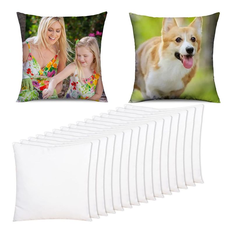 SEWS-15 Piece Sublimation Blan - Pillow Cover Sublimation recension och pris