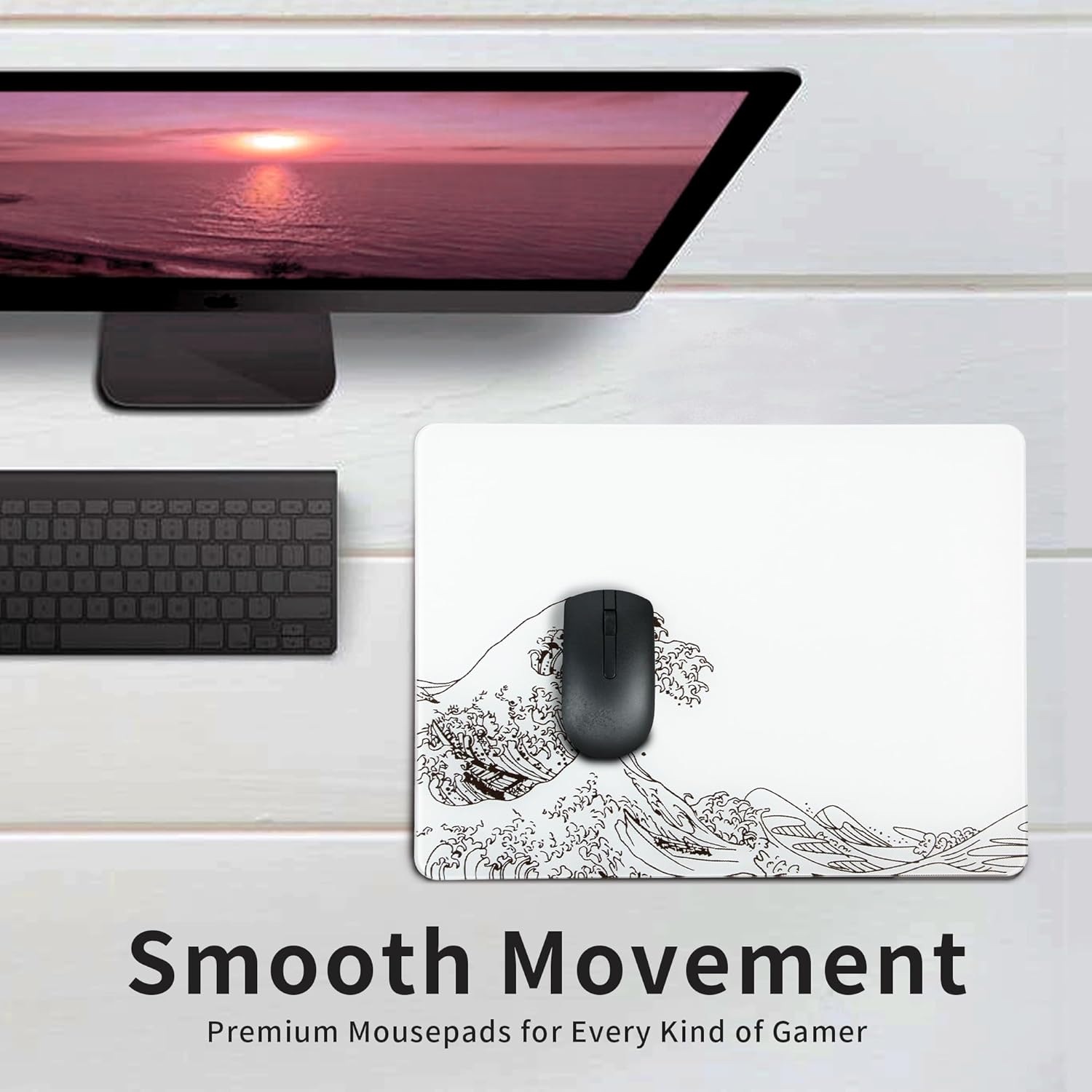 White mouse pad Game Player Pr - Mouse Pad Blank Sublimation recension och pris