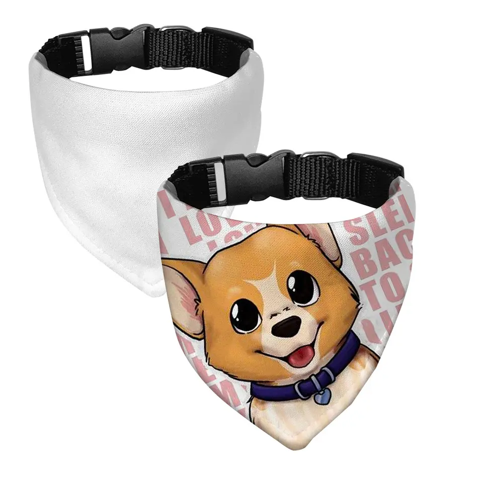Sublimation White Blank Dog Pe - Bandana Blank White recension och pris