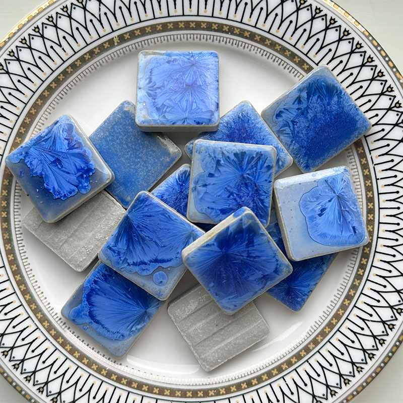 100g DIY Ceramic Mosaic Tiles  - Ceramic Tile Blank recension och pris