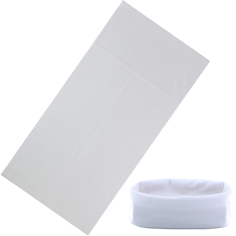 Solid Bandana Scarf Headband F - Bandana Blank White recension och pris