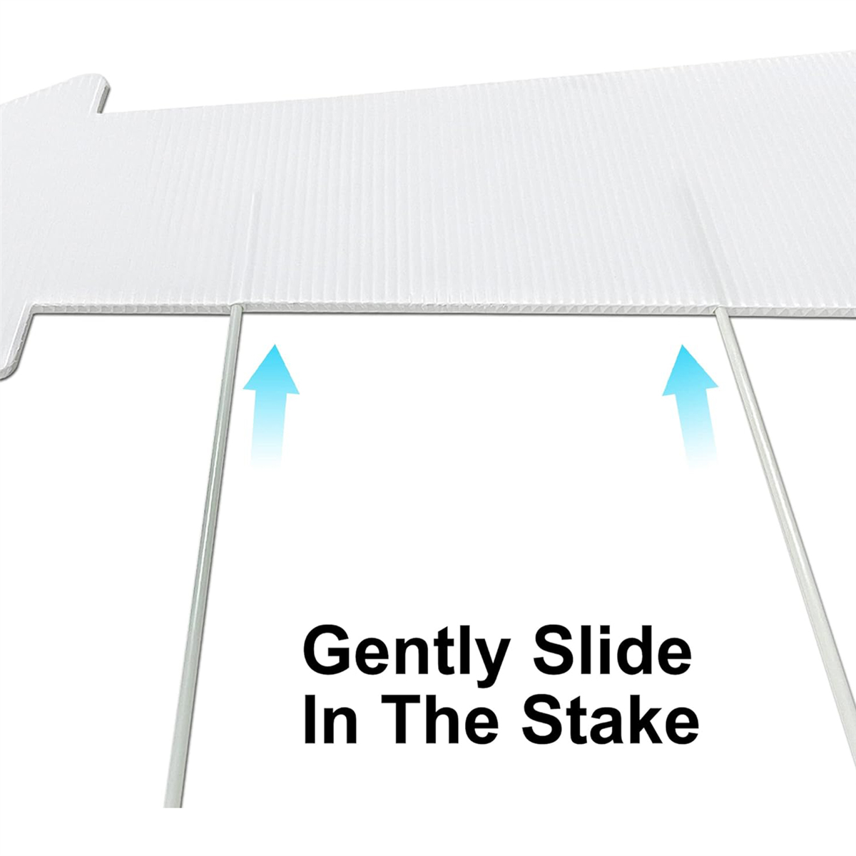 A61KK Blank Arrow Yard Signs w - Yard Sign Blank recension och pris