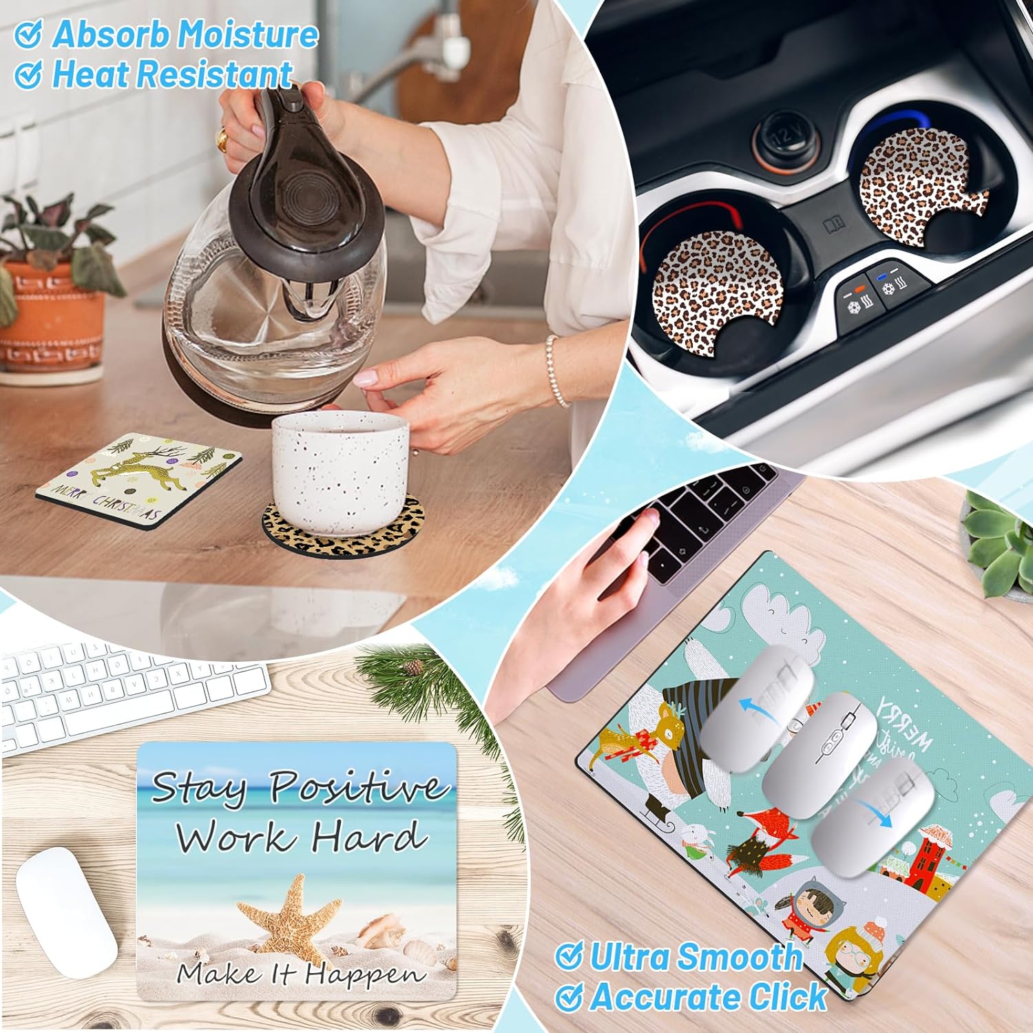 90pcs  Sublimation Blank Start - Coaster Sublimation Blank recension och pris
