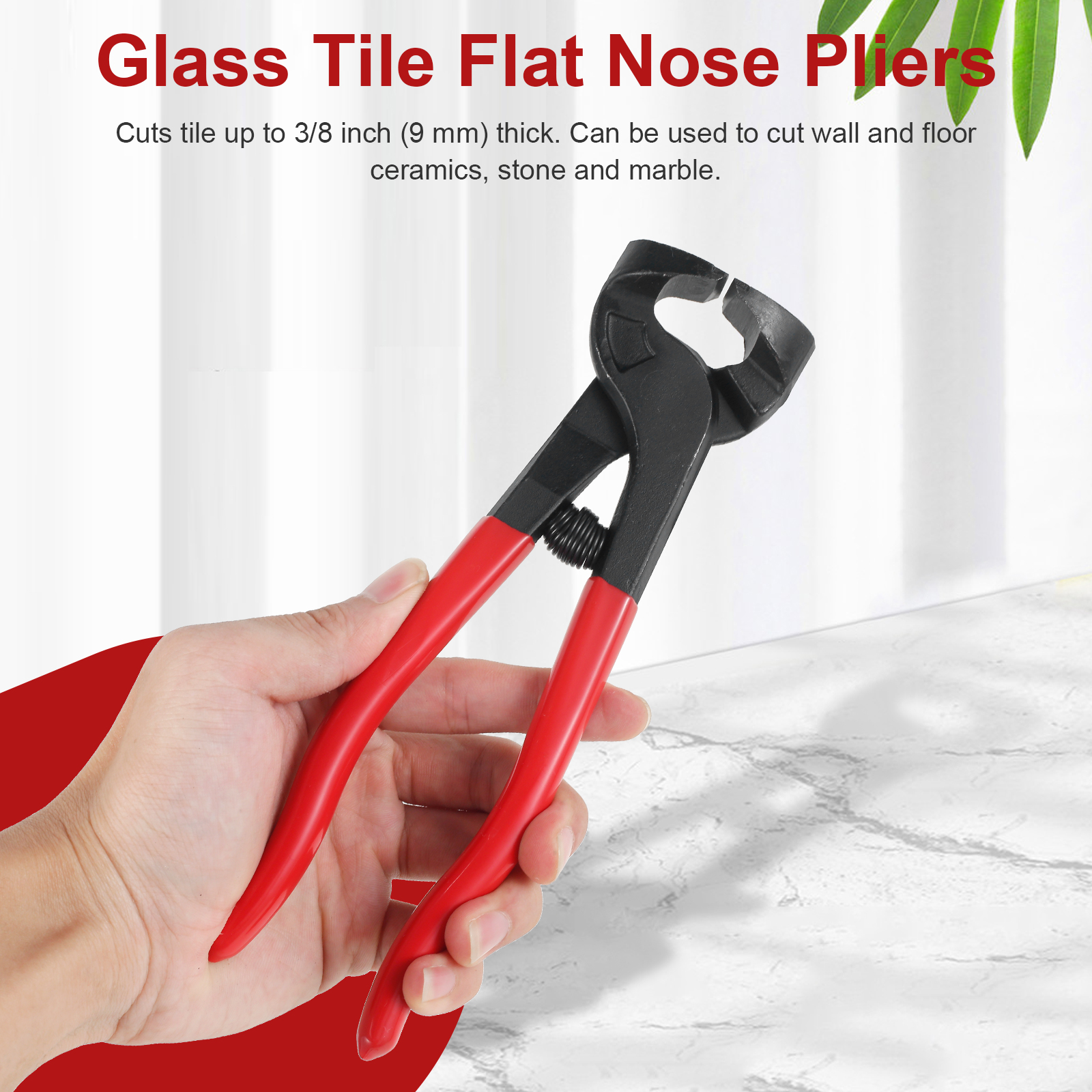 1/2 Pcs Glass Tile Nippers Set - Ceramic Tile Blank recension och pris