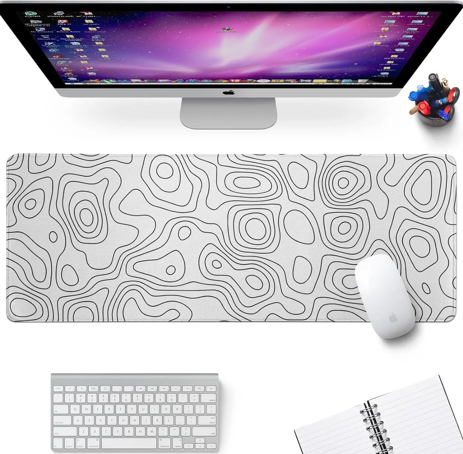 White Rubber Mouse Pad Topogra - Mouse Pad Blank Sublimation recension och pris