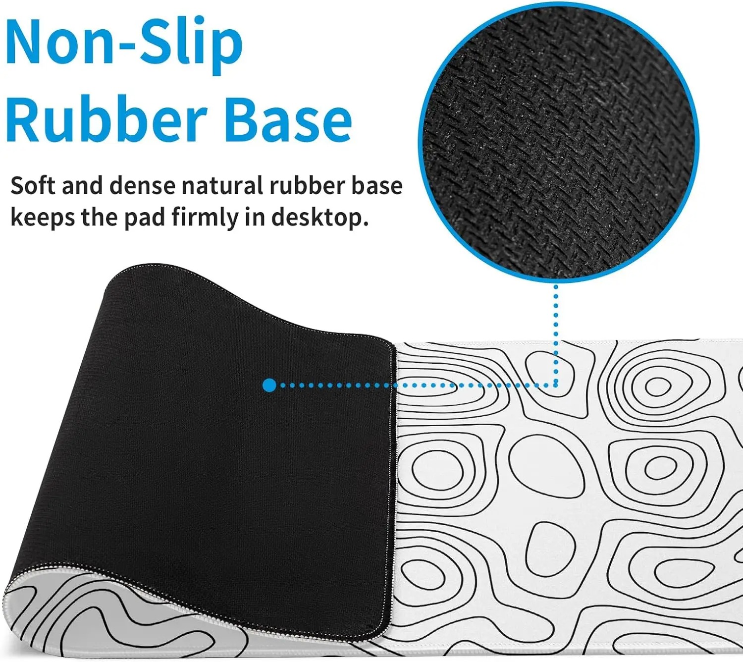 White Rubber Mouse Pad Topogra - Mouse Pad Blank Sublimation recension och pris