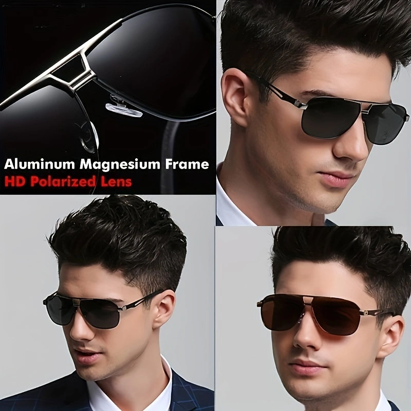 Fashion Metal Sunglasses for M - Metal Photo Panel recension och pris
