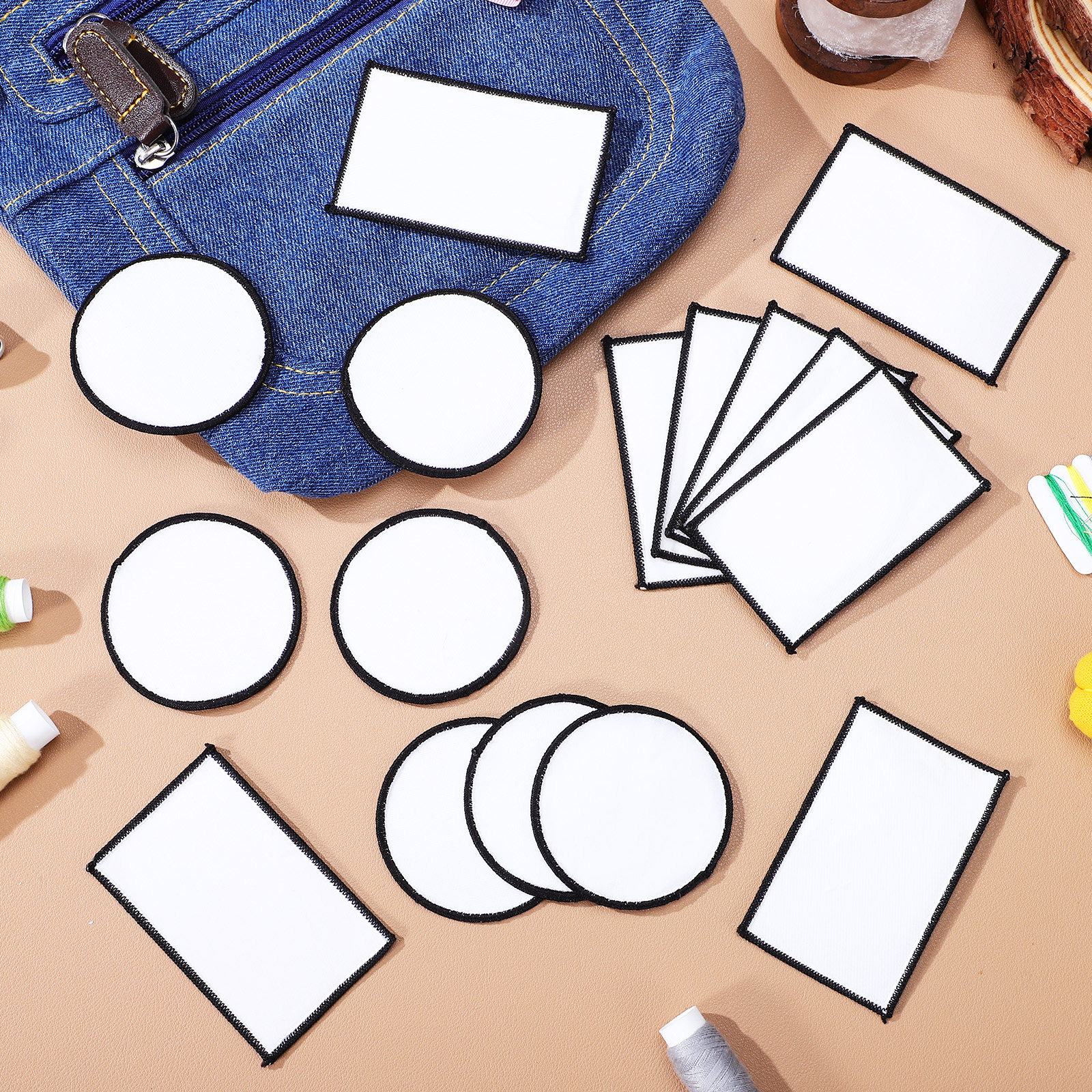 30Pcs Adhesive Backing Blank P - Hat Sublimation Blank recension och pris