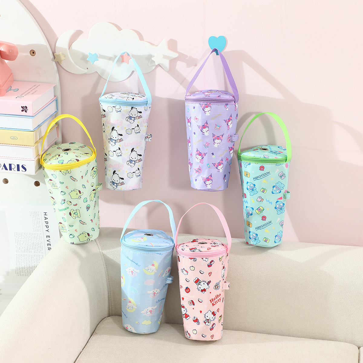 Cute Kuromi Handheld Bag Porta - Tote Bag Sublimation recension och pris