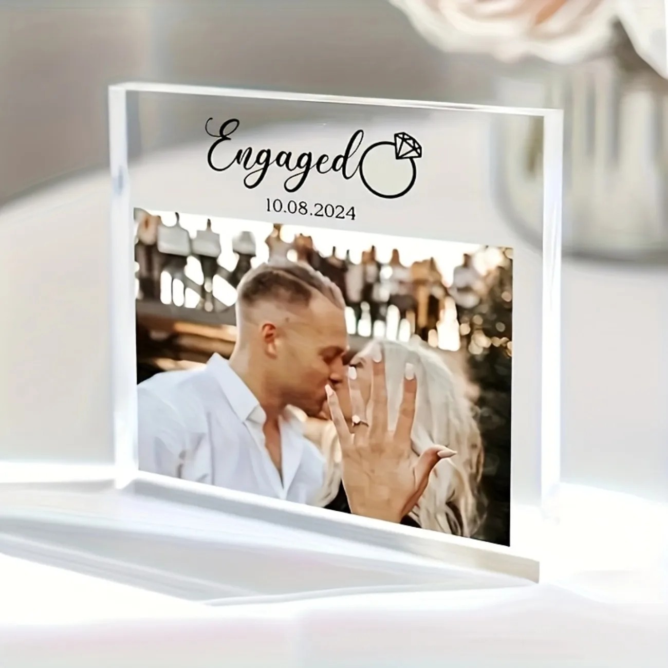 [2D Flat] Personalized Acrylic - Photo Acrylic Block recension och pris