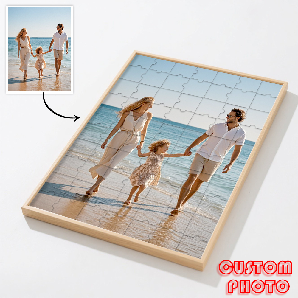 Customized Wooden Puzzles,Wood - Puzzle Blank White recension och pris