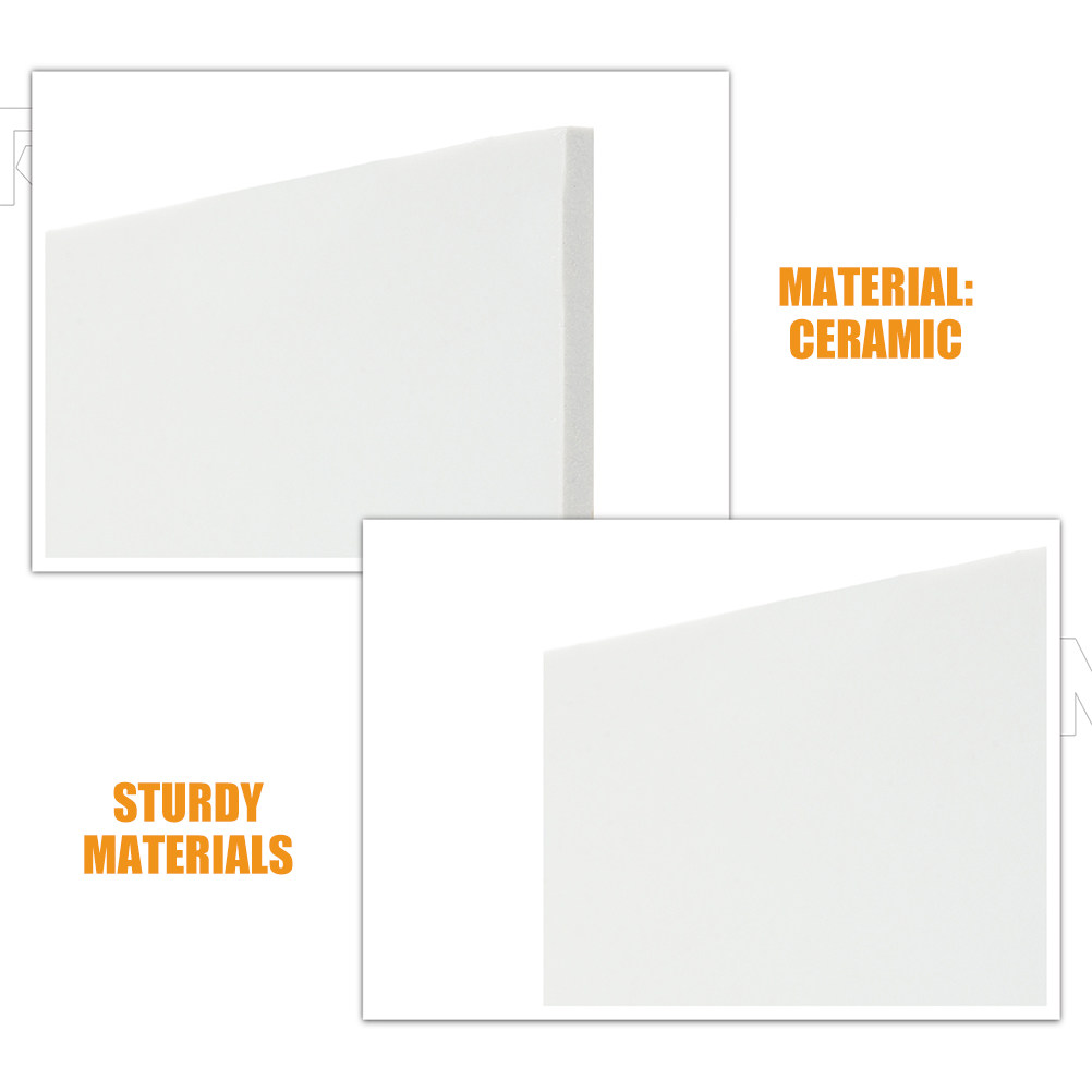 Square Ceramic Tiles White Bla - Coaster Sublimation Blank recension och pris
