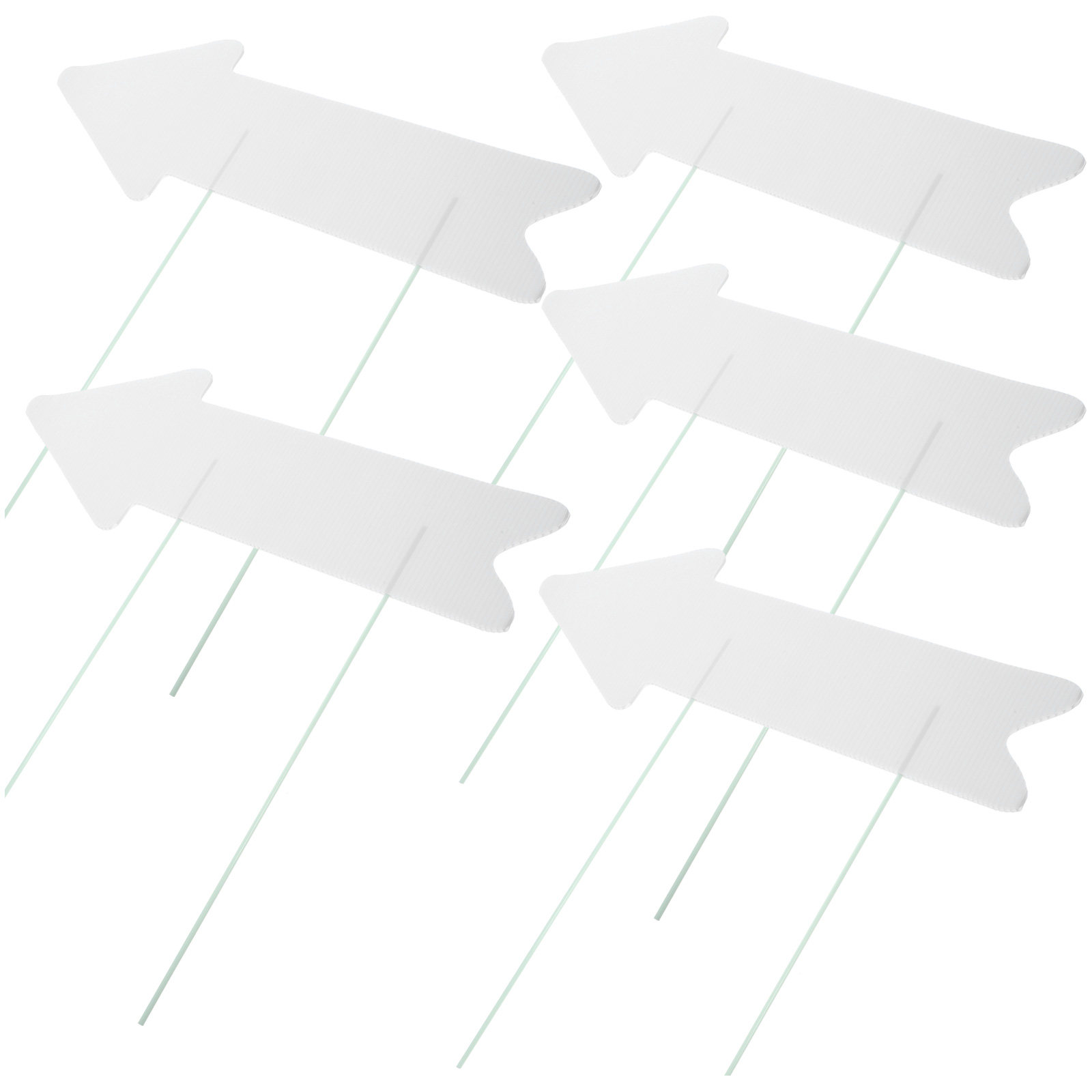 5Pcs Blank Yard Signs Plastic  - Yard Sign Blank recension och pris