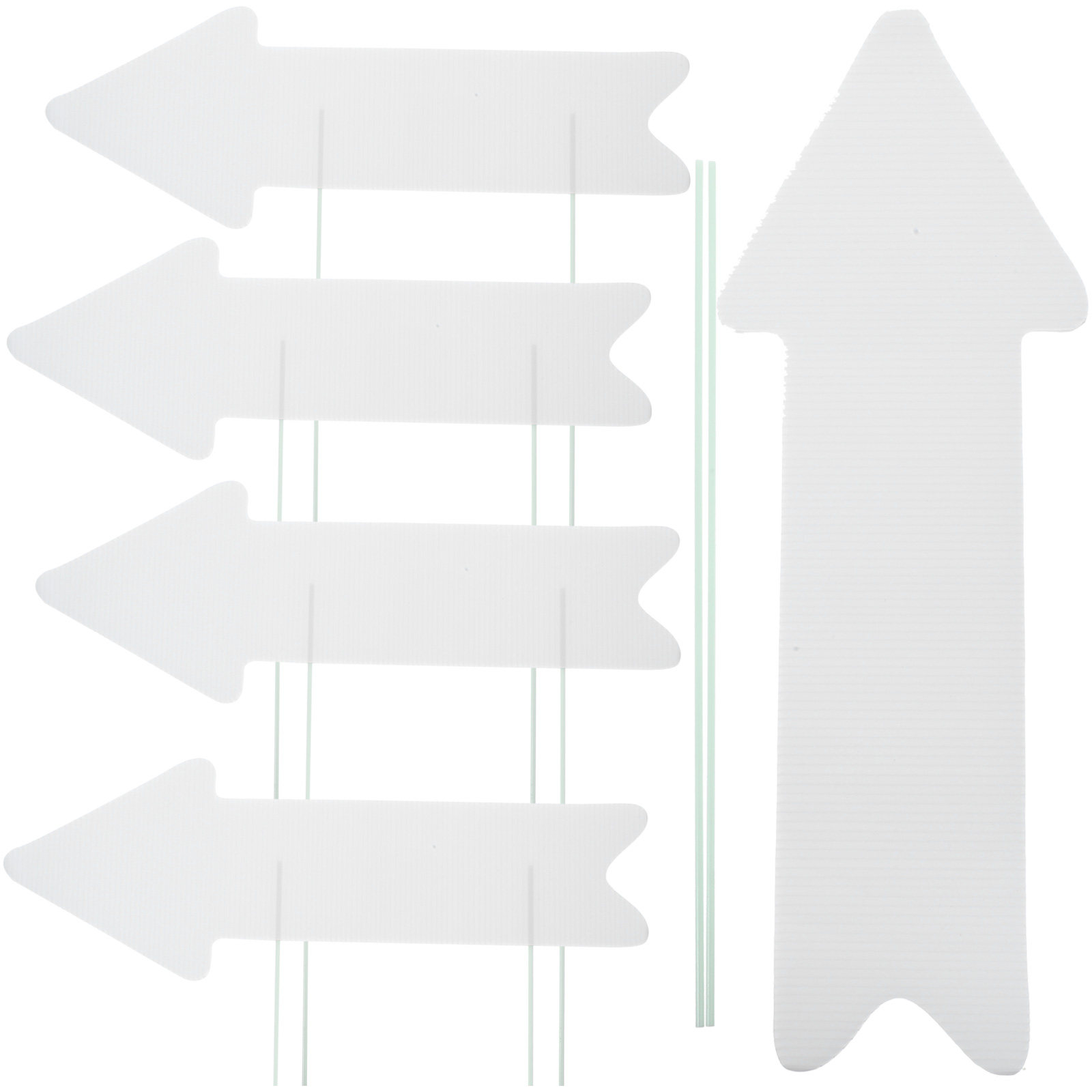 5Pcs Blank Yard Signs Plastic  - Yard Sign Blank recension och pris