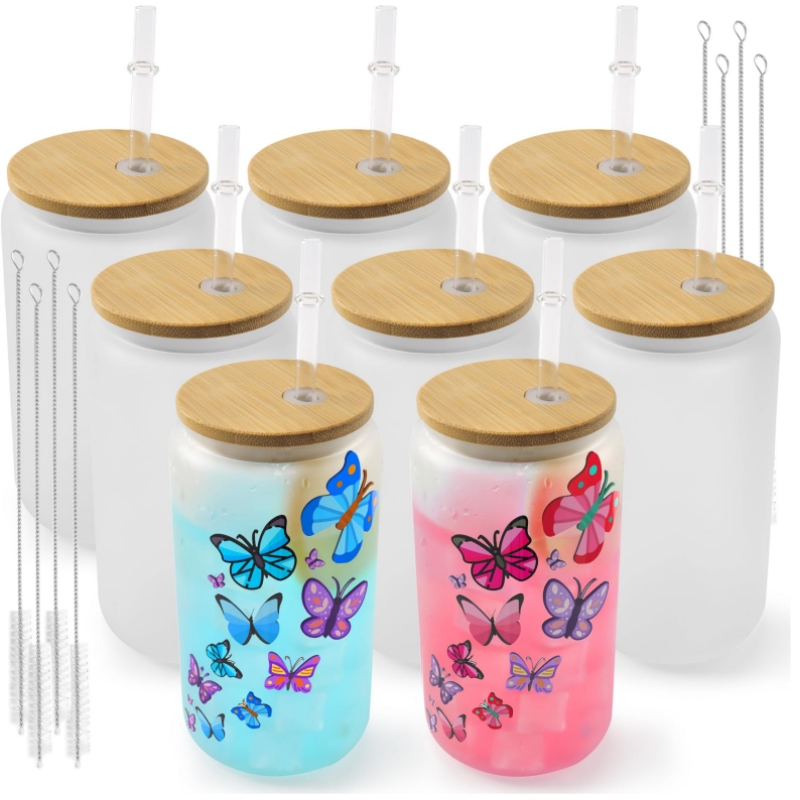 HTVRONT 8-24 Pack Frosted Subl - Sublimation Mug White recension och pris