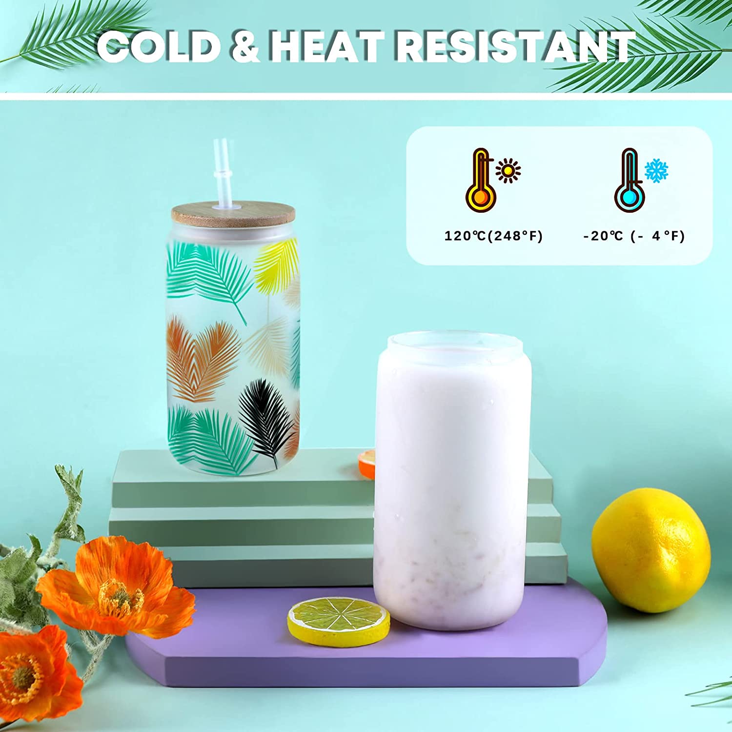 HTVRONT 8-24 Pack Frosted Subl - Sublimation Mug White recension och pris