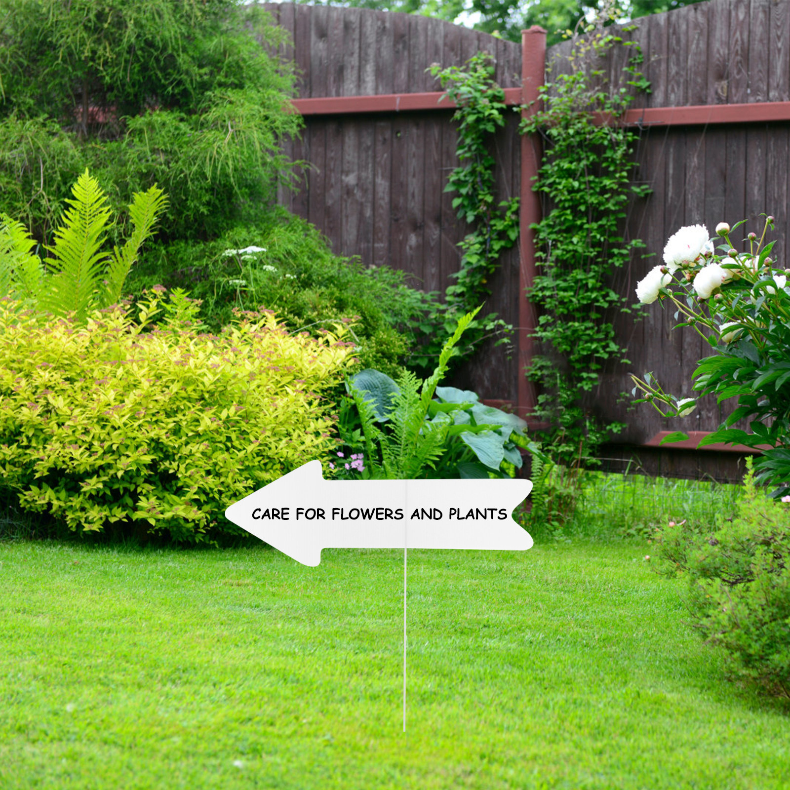 5Pcs Blank Plastic Yard Signs  - Yard Sign Blank recension och pris
