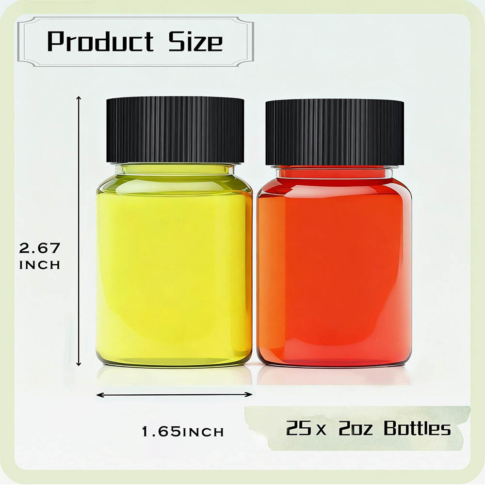 25 Pack 2oz Plastic Shot Bottl - Water Bottle Blank recension och pris